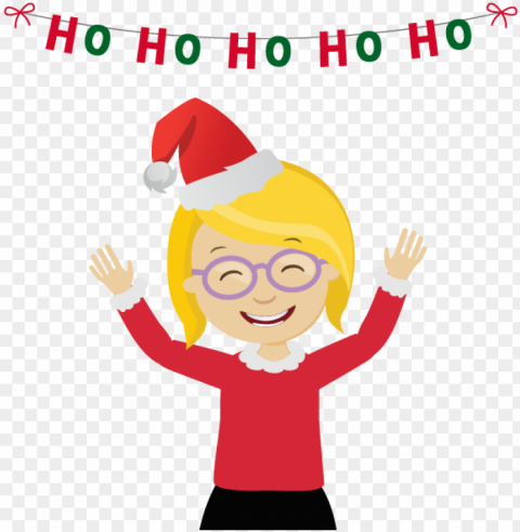 festive card thank you - portable network graphics Isolated Character on Transparent PNG