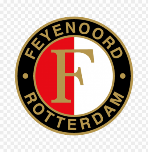 feyenoord rotterdam 1908 vector logo Isolated Item on Transparent PNG Format