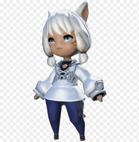 ffxiv y'shtola minion - y shtola minio Isolated Character in Clear Transparent PNG