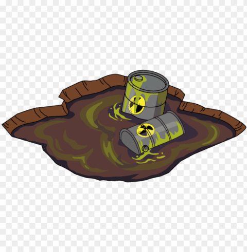 Fg Decoration Toxicwaste - Toxic Waste Cartoon PNG Clipart With Transparent Background