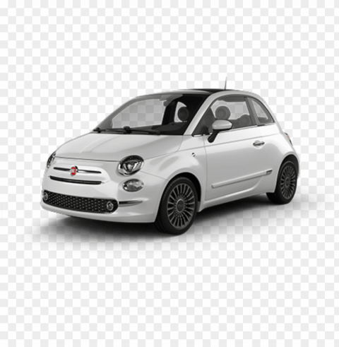 Fiat 500 Isolated Artwork In HighResolution PNG