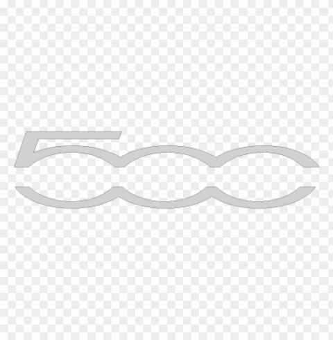 fiat 500 2007 logo vector free download PNG with alpha channel