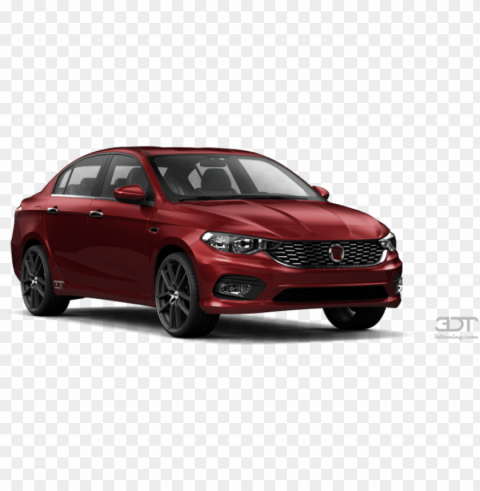 fiat tuning cars - fiat tipo 2016 tuni Isolated Icon on Transparent Background PNG
