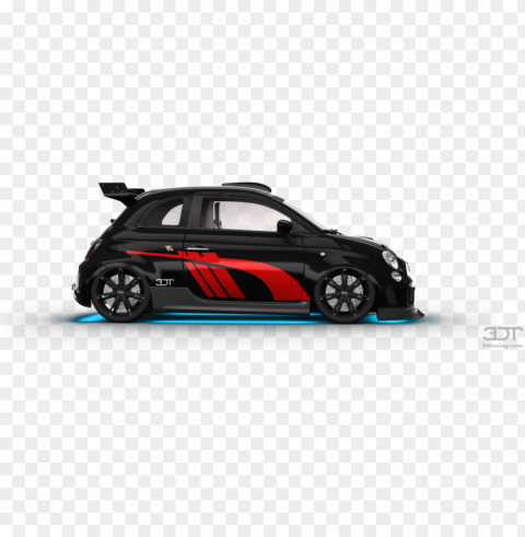 fiat tuning transparent - 3d tuni Isolated Icon with Clear Background PNG