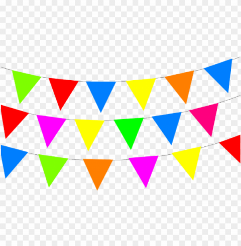 fiesta banners Isolated Element on HighQuality PNG