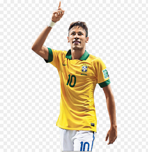 fifa player vector free download - neymar Isolated Element on Transparent PNG