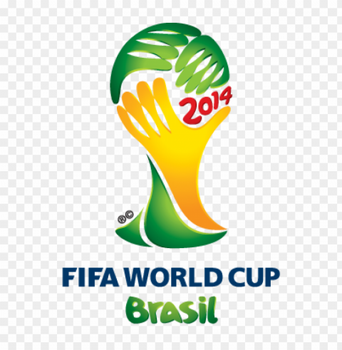 fifa world cup brazil 2014 logo vector PNG Image with Isolated Subject
