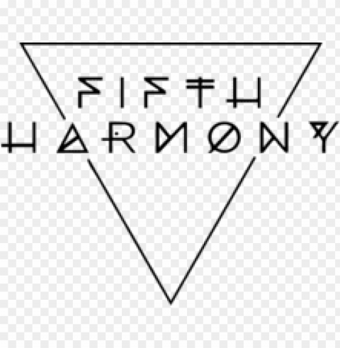 fifth harmony logo diamond Isolated Object on Transparent Background in PNG