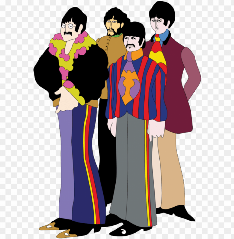figs - beatles yellow submarine Clear PNG graphics