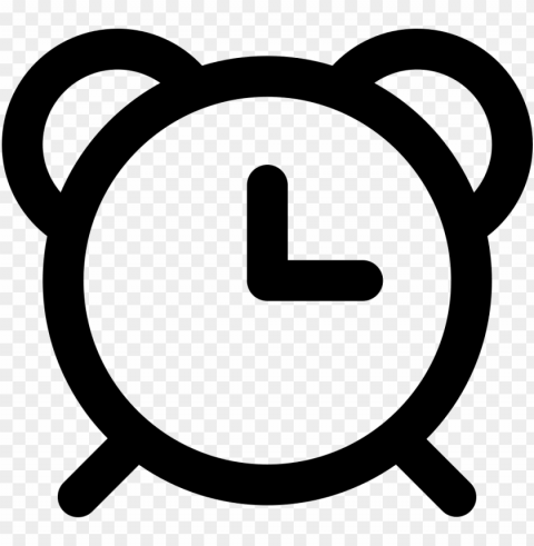 File - Alarm Clock Aesthetic Isolated Character In Clear Transparent PNG