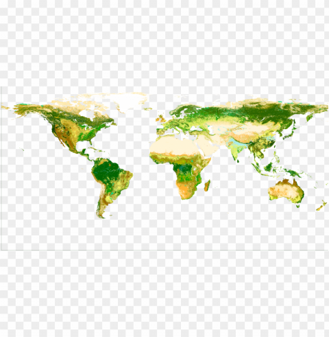 File - Globcov - Relative Humidity World Ma PNG Files With Clear Background Variety