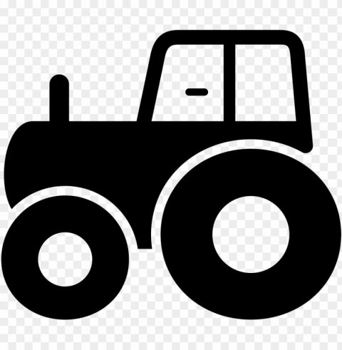 file - tractor Isolated Icon on Transparent Background PNG