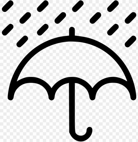 file - rain umbrella weather icon Transparent Background Isolated PNG Figure