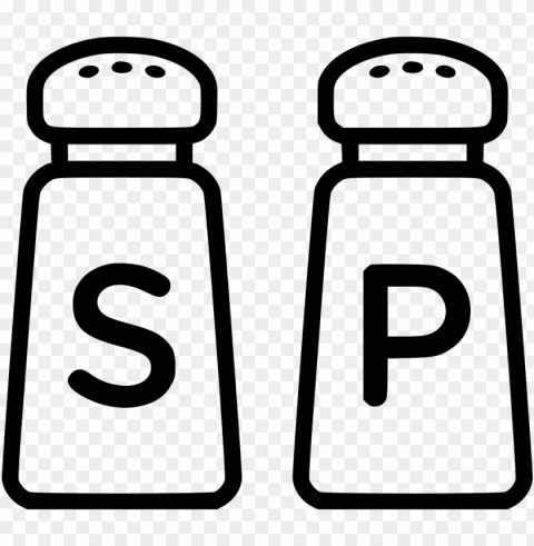 file - salt and pepper shakers vector Transparent Background Isolated PNG Illustration