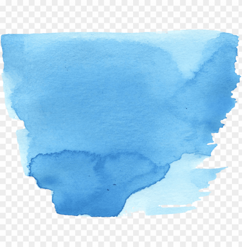 file size - blue paint brush watercolor PNG no watermark