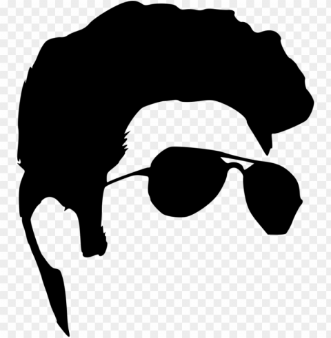 File Size - Sunglasses Silhouette PNG For Social Media