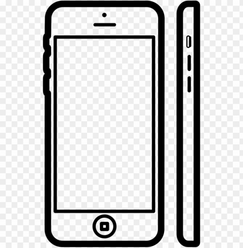 File Svg - Iphone Isolated Item With Clear Background PNG