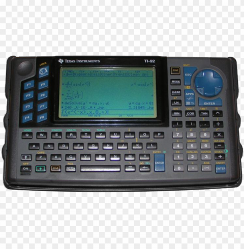 File - Ti-92 - Ti 92 Plus PNG Isolated Object With Clear Transparency
