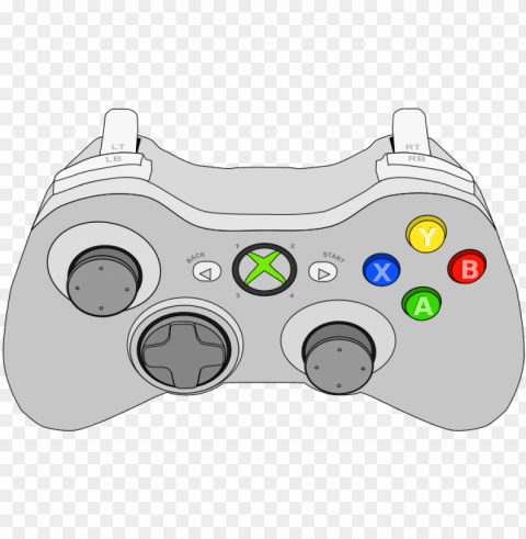 file - xbox 360 controller vector PNG transparent designs for projects