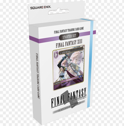 final fantasy tcg starter pack ffxiii PNG images without licensing