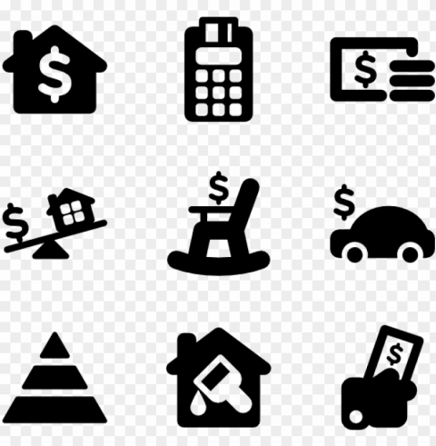 financial 41 icons - icons finance Transparent PNG images for digital art