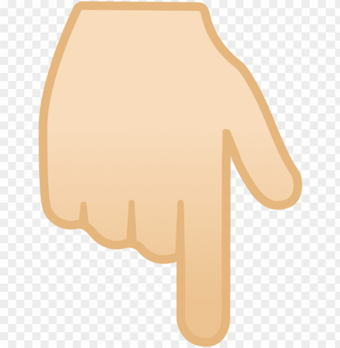 finger pointing down emoji graphic library - emoji Free PNG images with transparent layers