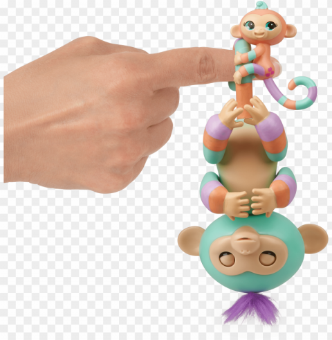 fingerlings baby monkey & mini bffs PNG for online use PNG transparent with Clear Background ID 3678ccde