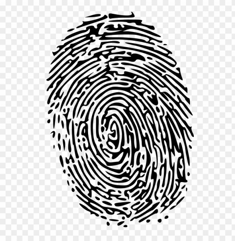 fingerprint PNG images for personal projects