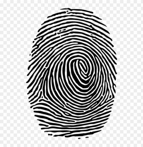 fingerprint PNG images with alpha transparency bulk