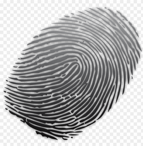 fingerprint Transparent Background Isolated PNG Design