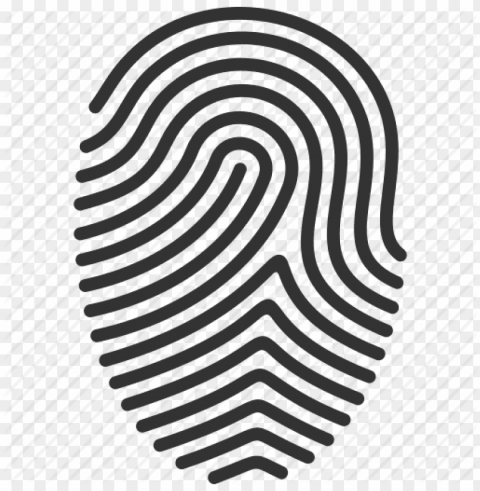 fingerprint Transparent Background Isolated PNG Figure