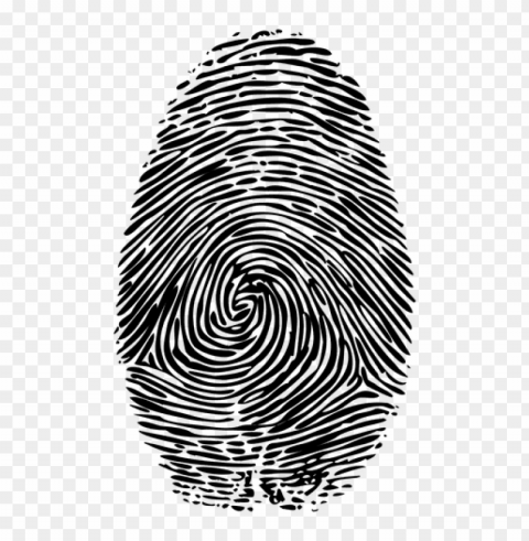 fingerprint Transparent Background Isolated PNG Illustration