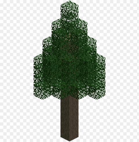 fir tree - minecraft tree PNG Image with Clear Isolation