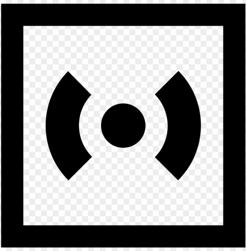 fire alarm box icon - adobe illustrator black icon Isolated Graphic on Clear PNG