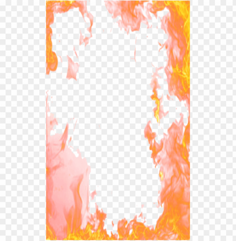 fire border - frame of fire PNG transparent backgrounds