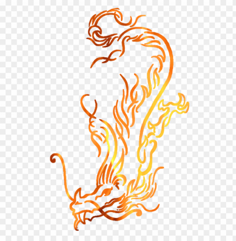 fire dragon PNG images with clear alpha channel