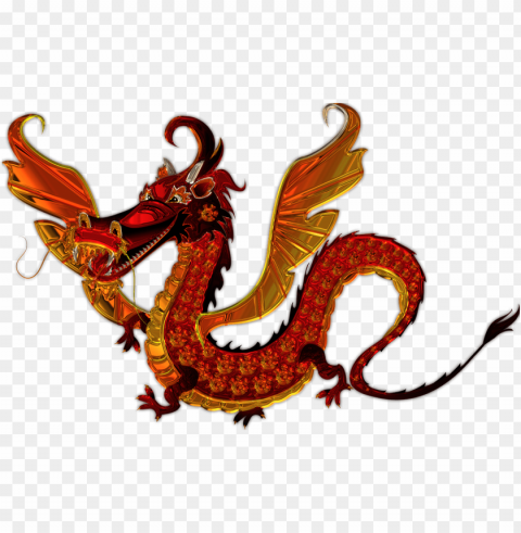 fire dragon PNG images with transparent overlay