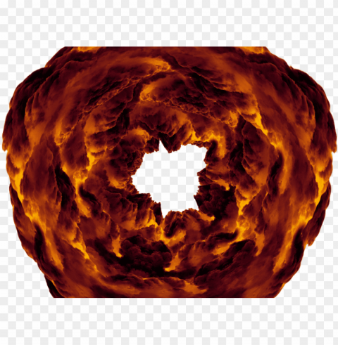 fire effect photoshop Isolated Character on Transparent PNG