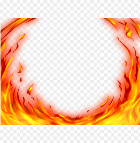 fire effect Isolated Object in Transparent PNG Format