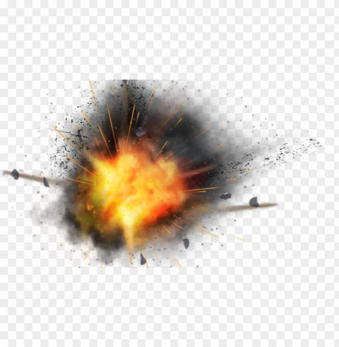 Fire Explosion Clear Background PNG Elements
