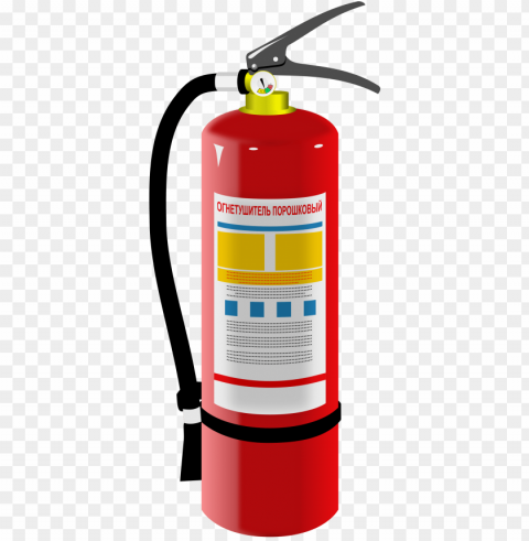 fire extinguisher Isolated Graphic on Transparent PNG