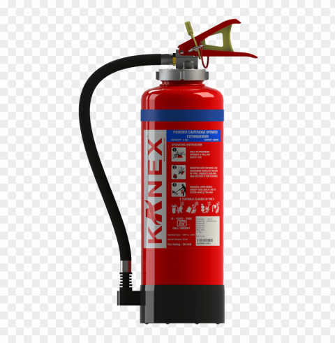 fire extinguisher Isolated Illustration on Transparent PNG