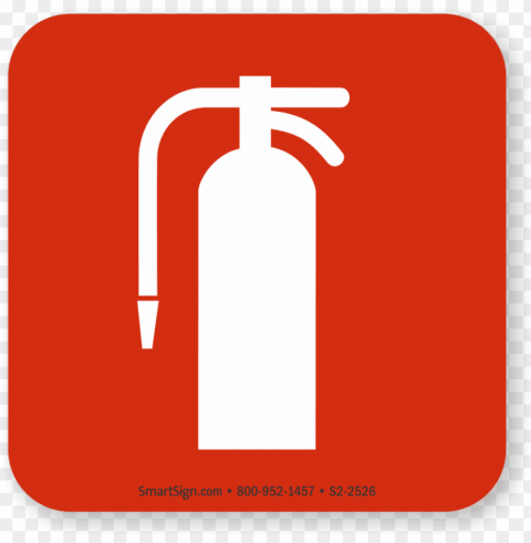 fire extinguisher symbol PNG Image with Isolated Graphic Element