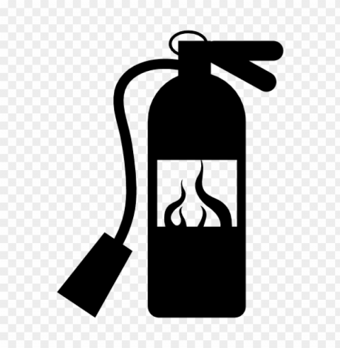 fire extinguisher symbol PNG Image with Isolated Transparency