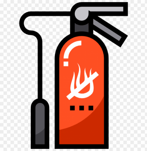fire extinguisher symbol PNG Image with Transparent Isolated Graphic
