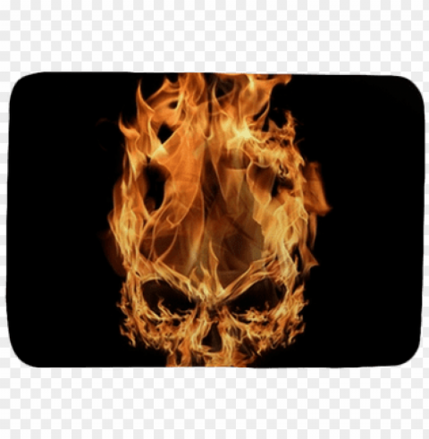 Fire Skull PNG Images For Mockups