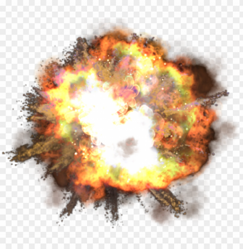 Fire Smoke Bomb Boom Flames Explosion - Portable Network Graphics PNG Transparent Vectors