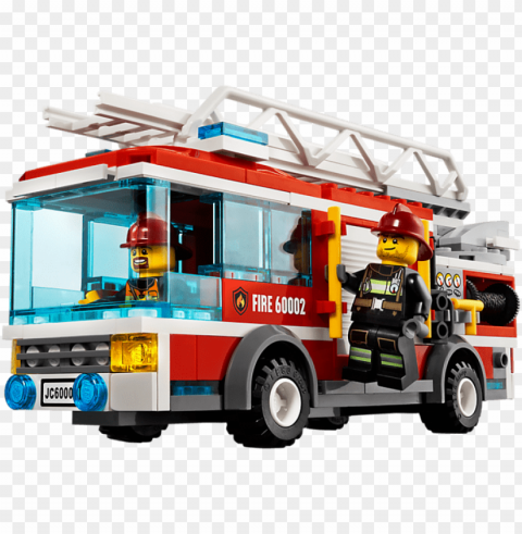 fire truck lego Clear Background PNG Isolated Subject