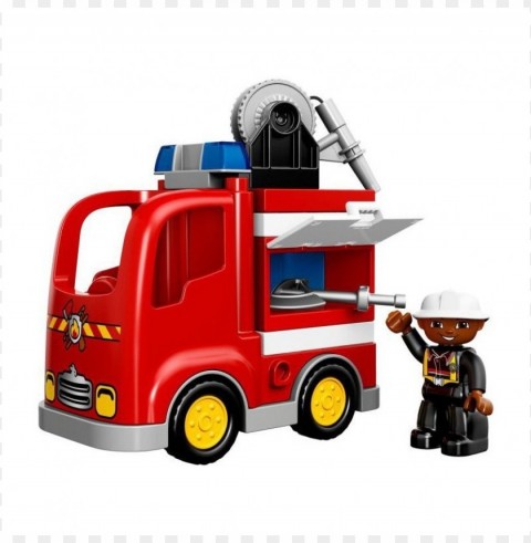fire truck lego Clear PNG file