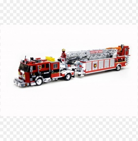 fire truck lego Free PNG file
